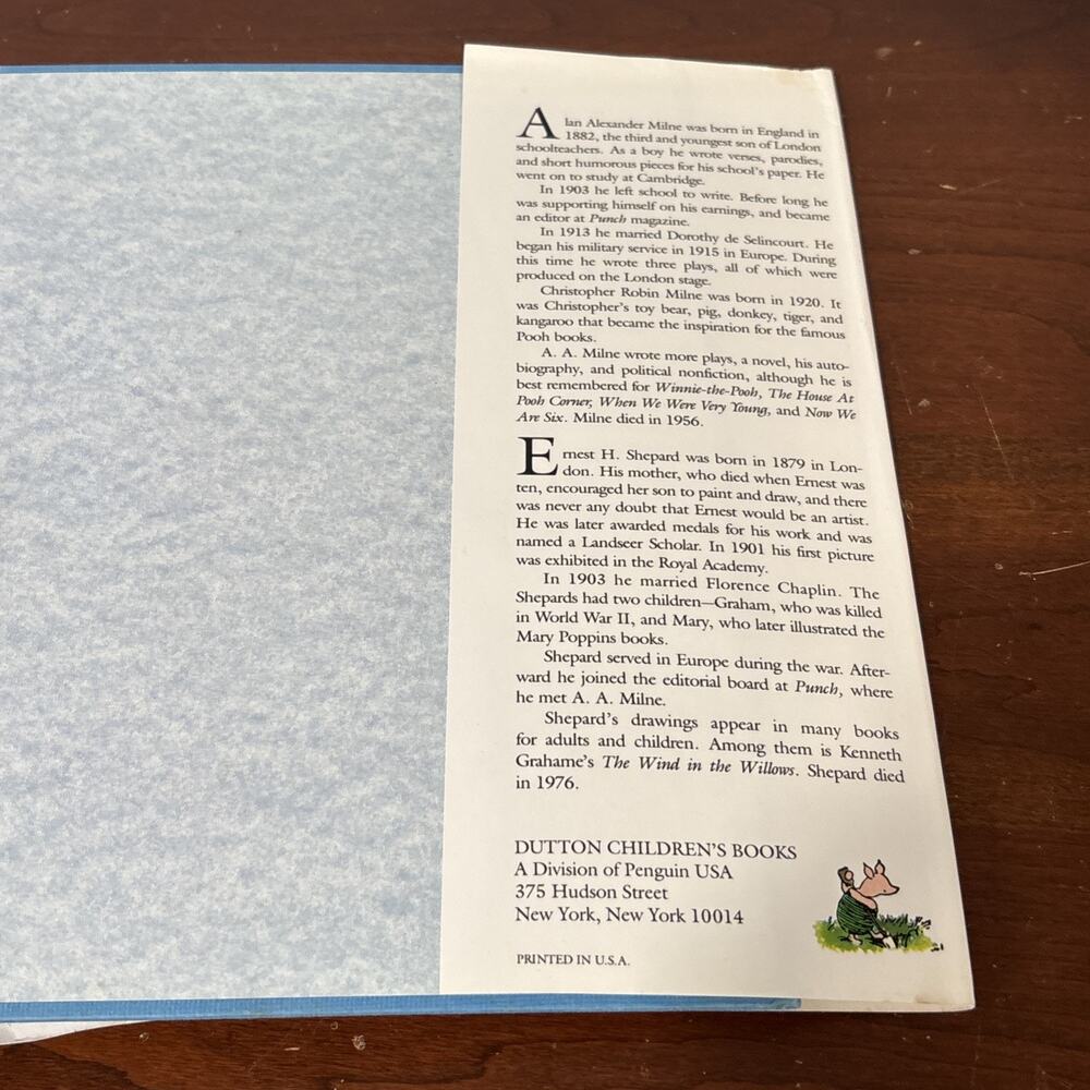 "The Complete Tales of Winnie-The-Pooh" Hardcover 1994 Dutton USA Rare Vintage - Picture 9 of 11